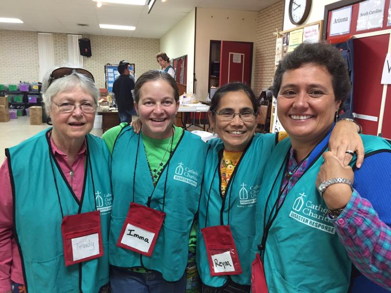 Sisters Considine, De Stefanis, Gonzalez and Buenfil (from the Mexican Province)