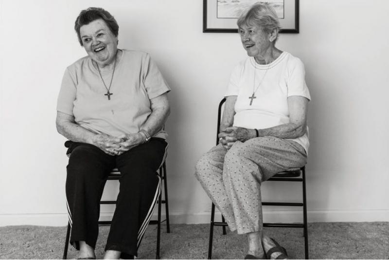 Sister JoEllen Sumpter and Sister Lucy Hayes