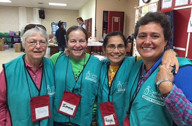 Sisters Considine, De Stefanis, Gonzalez and Buenfil (from the Mexican Province)