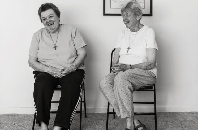 Sister JoEllen Sumpter and Sister Lucy Hayes