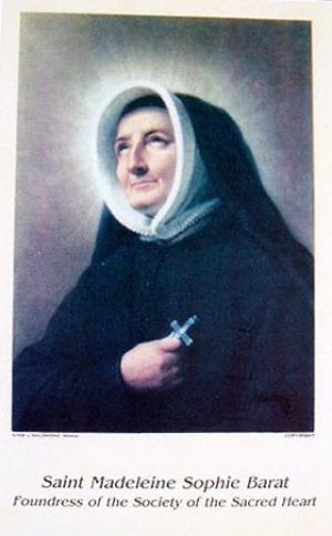 St. Madeleine Sophie Barat Card